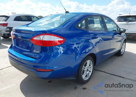 2019 Ford Fiesta Se из США, поврежденный, VIN 3FADP4BJ7KM129708
